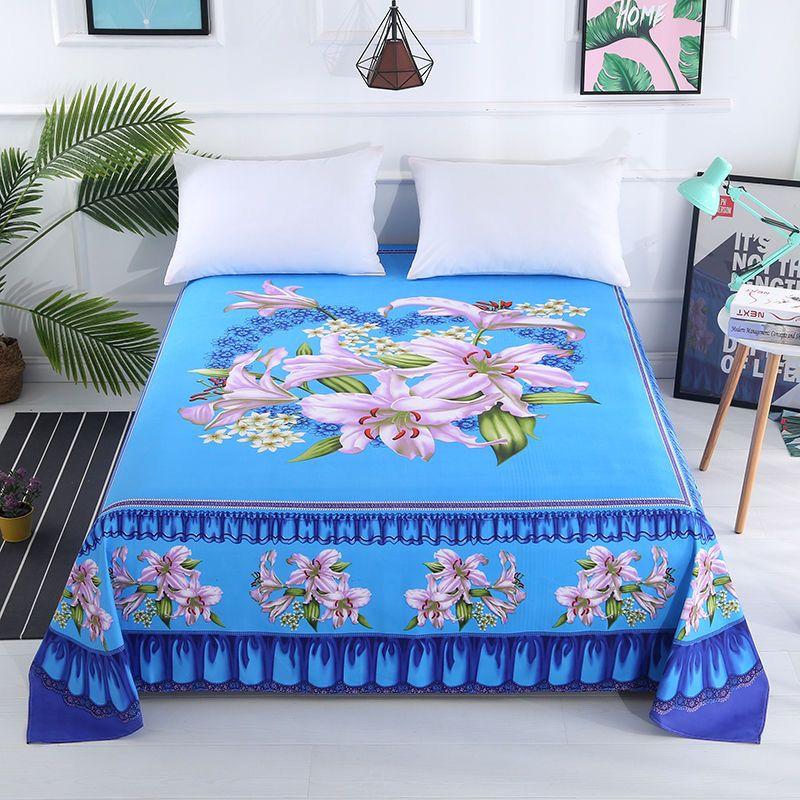 New Single Piece Full Surround Brushed Thickened Bed Skirt All Season Universal Bed Sheet 2-meter Bed