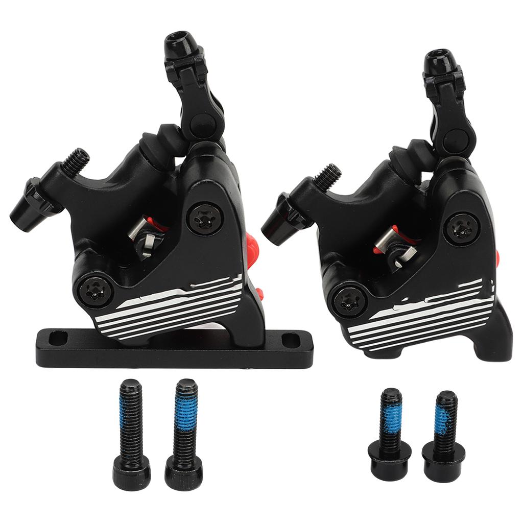 Bike Hydraulic Disc Brake Aluminium Alloy Road Oil Line Pulling Front Rear Brake Caliper for 140mm Disc