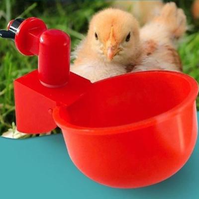 6pcs Chicken Duck Drinking Bowl Hanging Automatic Poultry Drinking Fountain Plastic Practical Convenient Tools Feeding Supplies