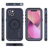 Red Pepper Waterproof Magnetic Phone Case for iPhone 13 - Outdoor Diving & Cycling