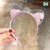 Baby Girls Hairband Cat Ears Headband Princess Head Wrap Hair Band Kids Hair Accessories