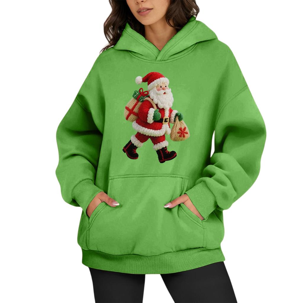 Sweats à capuche surdimensionnés pour femmes, sweats à capuche en polaire, chemises à manches longues, pulls, vêtements d'automne avec poche