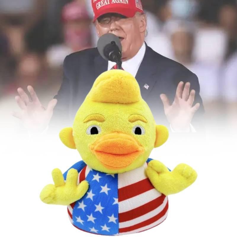 Trump Duck Donald Plush Toy Cartoon Stuffed Doll Room Decoration Kids Gifts