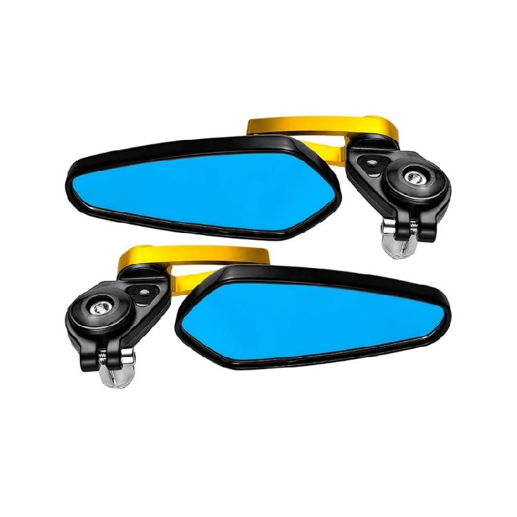 Vibration Proof Motorcycle Rearview Mirror Expanded Visual Range Glares Resistant Mirror Effortlessly Setups