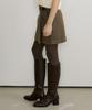 Otte Alia Alpaca Check Skirts_Brown