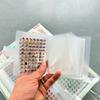 Empty Nail Stickers Album Transparent Nail Accessories Organizer  Accessories Storage