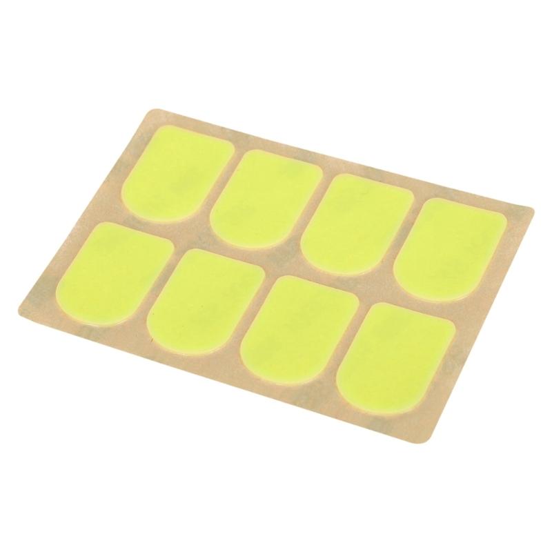 4 Sheet Thick Sax and Clarinet Mouthpiece Pads Soprano Sax Mouthpiece Patches Silicone Strong Adhesive Mouthpiece Pad