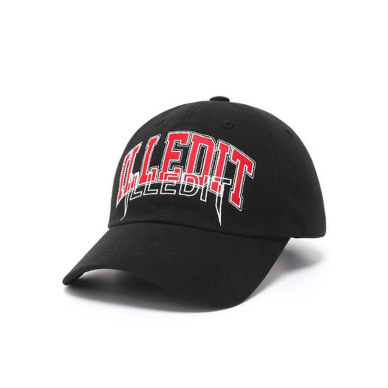 

ILLEDIT ILLEDIT ARCH LOGO BALLCAP BLACKRED FREE