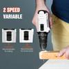 Cordless Drill Driver Kit with Battery,2 In 1 Electric Screwdriver Driver Tool Kit 45 N.m, Dual Speed 3/8 Inch Keyless Chuck