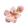 3D Cherry Blossom Refrigerator Magnet Resin Pink Flower Decorative Fridge Magnet Memo Notes Photo Holder for Home Kitchen Office