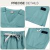 Unisex Sweat-Absorbent Breathable Dental & Beauty Salon Medical Scrub Suit