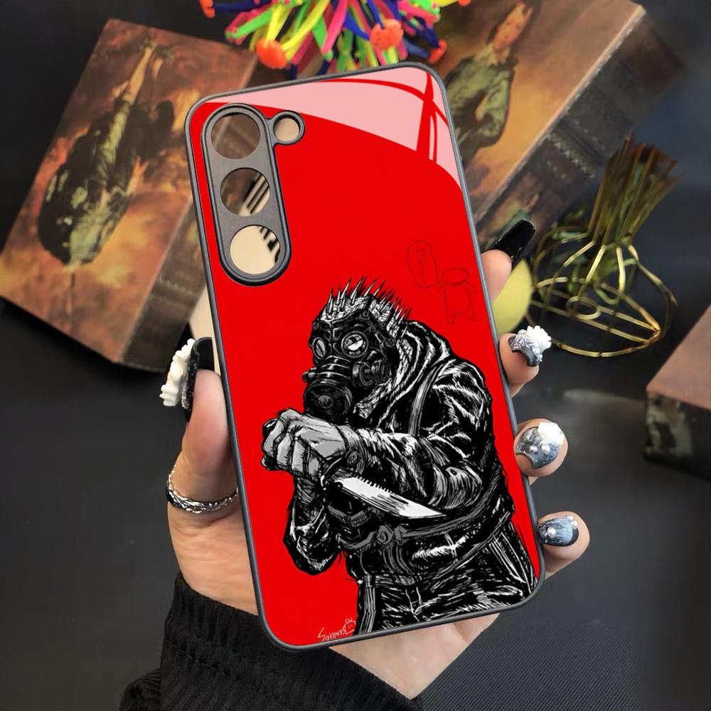 D-Dorohedoro Game Phone Case for Samsung Galaxy S24 S23 S22 S21 S20 A24 A34 A54 A53 Note20 M54 Fe Ultra Plus Glass