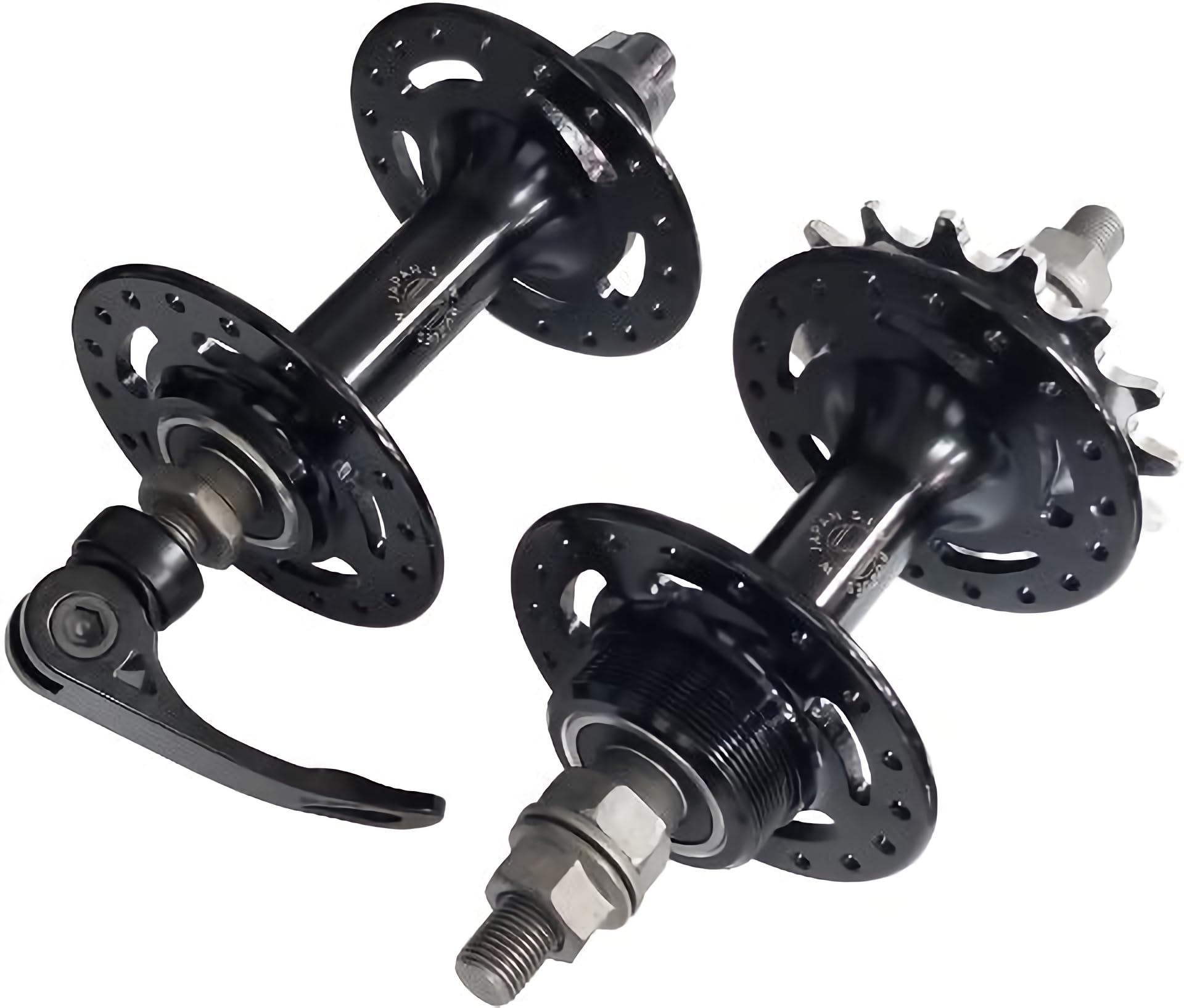 

SUZUE Большая втулка для фикса спереди и сзади на промышленных подшипниках, фиксатор 16T только спереди 100мм, комплект, 36H/36H, черный, подшипники, звезда/контргайка