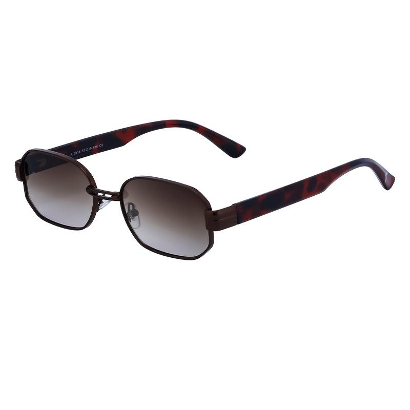 

JYL TS Men s Metal Square - Outdoor Sun-Protective Trendy Shades LB-A3314 c-258