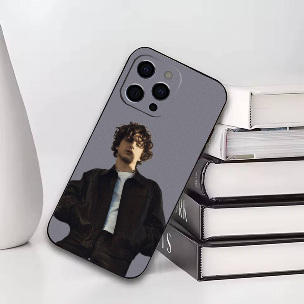 Timothee Chalamet Phone Case For iPhone17,16,15,14,13,12,11 Plus,Pro Others Soft Black Cover iPhone14ProMax
