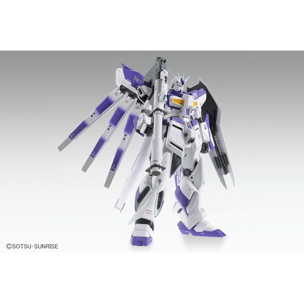 Bandai Spirits MG Mobile Suit Gundam Hi-Nu Gundam Ver.Ka 1/100 Scale Color-Coded Plastic Model Kit