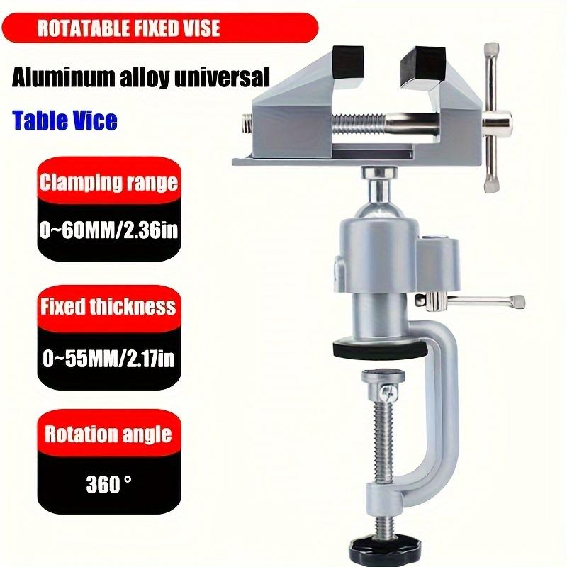 

360° Rotating Aluminum Alloy Table Vise - Universal Small Table Vise For All Your Projects!