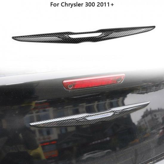 Car Front Grille Tailgate  Emblem Decor Cover Trim Kit For Chrysler 300 15+