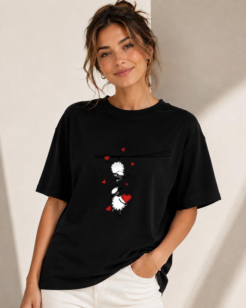 Unisexs Summer Printed Tshirt Pure Cotton Casual Unisexs Tshirt Breathable Comfortable And Soft Home Clothes For Daily Wear