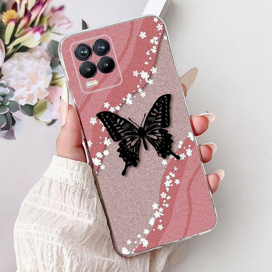 Cute Cat Fashion Painted Cover For Realme 8 Case Cover For Realme 8 Pro Soft Silicone Phone Case For Realme8 5G Realme 8i Bumper