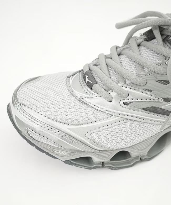 D1GA333714 Mizuno Wave Prophecy LS "Light Gray/Silver/White" (Men's)