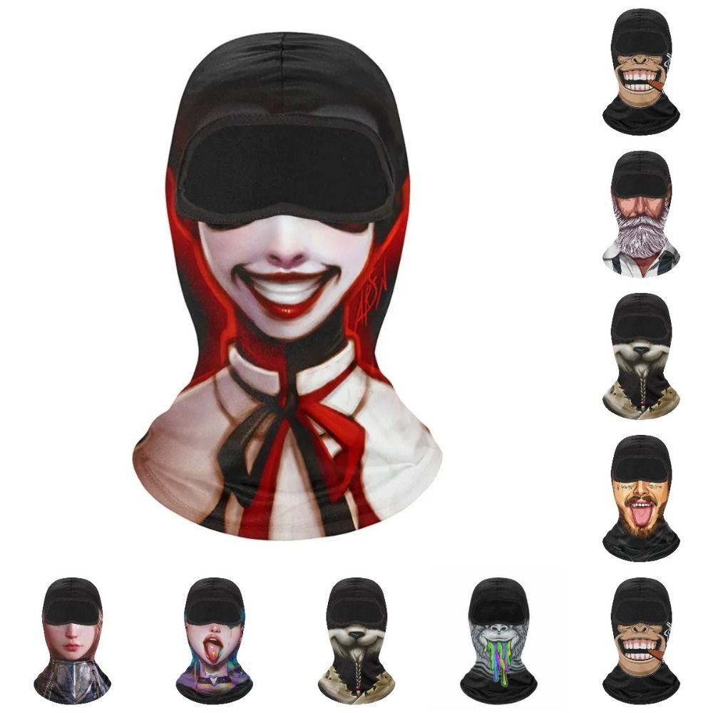 Balaclava Cycling Full Face Mask Lightweight Riding Headwear Motorcycle Balaclava for Skiing