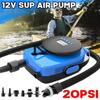 12V 20PSI 3.3ft LCD Deflator Sup Boat Paddle Floor Mat high pressure Inflatable Electric Air Pump