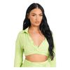 Missy Empire Womens/Ladies Twist Linen Fitted Mini Skirt
