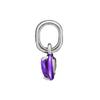 PAndora 793042c04 PAndora Me Purple Shakra Heart Mini Pendant And Dangle Silver Charm