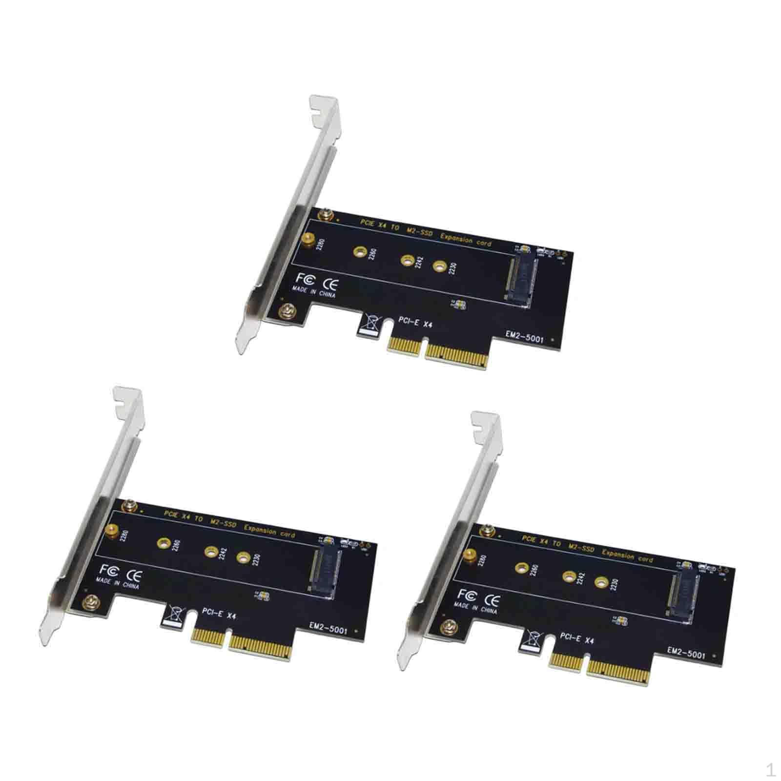 

Высокоскоростная плата расширения, адаптер PCI NVMe, стабильная карта с перегородками M-Key для преобразования SSD