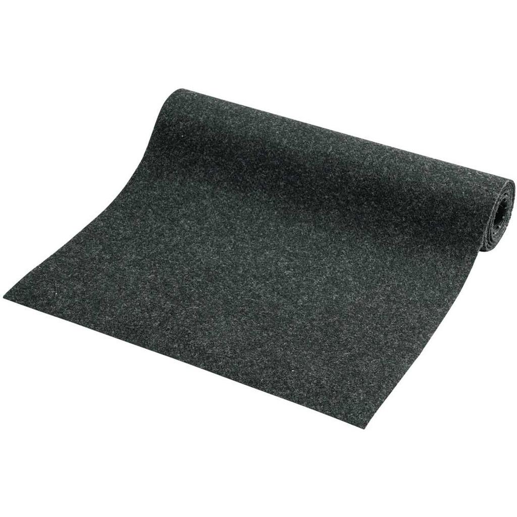 BONFORM Car Mat Value for Free Cut Large 1 Mat, Kei/Regular Cars, Size, Sheet, Anti-Slip Treatment, 50x150cm, Black, 6450-20BK