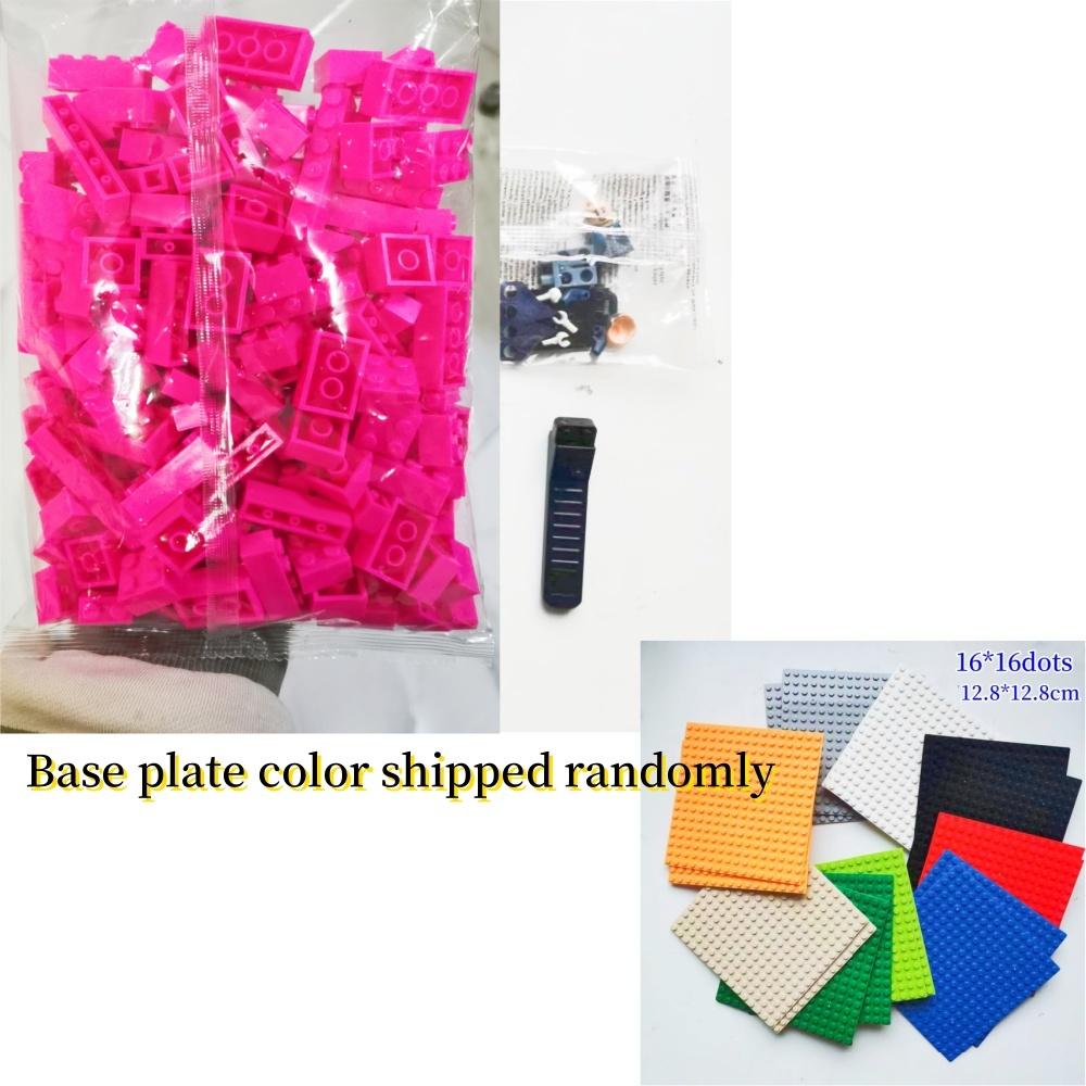 Dětské hračky Stavebnice Dárkový talíř Figurka 260g Asi 200ks Puzzle DIY pro děti 16 barev/smíšené barvy/chlapecký/dívčí styl