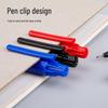 Dual-Head Quick-Dry Marker Pen Set - Black, Red, Blue - Waterproof, Ultra-Fine, Ideal for Kids & Students