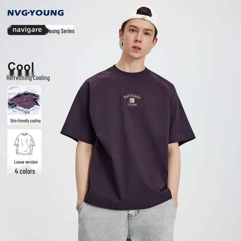 Мужская охлаждающая футболка свободного кроя NVG·YOUNG S