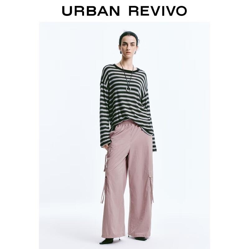 Women's Casual Cargo Wide-Leg Pants