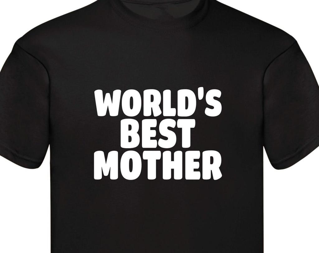 World's Best Mother Mama T-Shirt Gift For Mummy Shirt, Mother's Day Gift For Mom Life Shirt Birthday Family Presents Xmas Gift Tee Tops