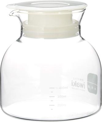 Iwaki Hitzebeständiger Glas-Aufbewahrungsbehälter, Mikrowellen-Fruchtsauer, 750 ml, KT7313-W