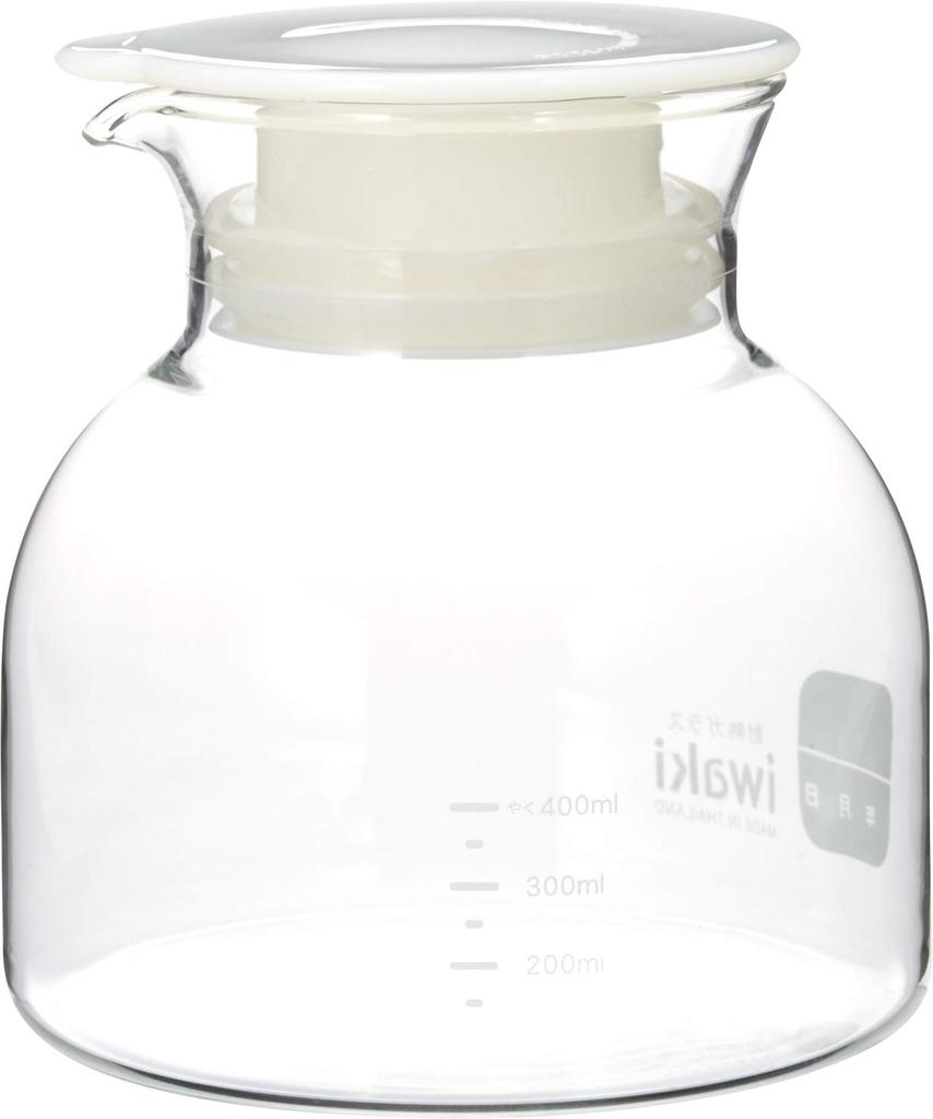iwaki Heat-Resistant Glass Storage Container, Microwave Fruit Sour, 750ml, KT7313-W