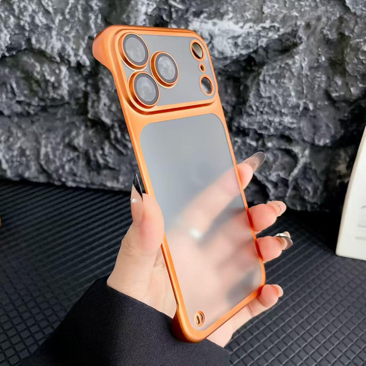 

Frosted Borderless Lens-Cover Phone Case for iPhone 17 & 17 Pro Max iPhone 17 Air
