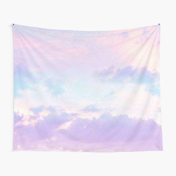 Pink Sky Tapestry Decor Cute Tapestry Pink Sky Cloud Air Backdrop Tapestry Wall Hanging for Home Living Room Bedroom Dorm