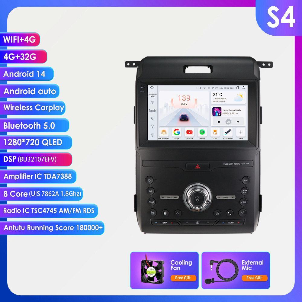 9" Android Navigation System for 2013-2014 Ford F150 - In-Car GPS Central Control