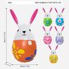 Easter Garden Decoration Giant Inflatable Bunny Egg Decorated Egg Inflatable Bright Easter Bunny Inflatable For Easter Holiday