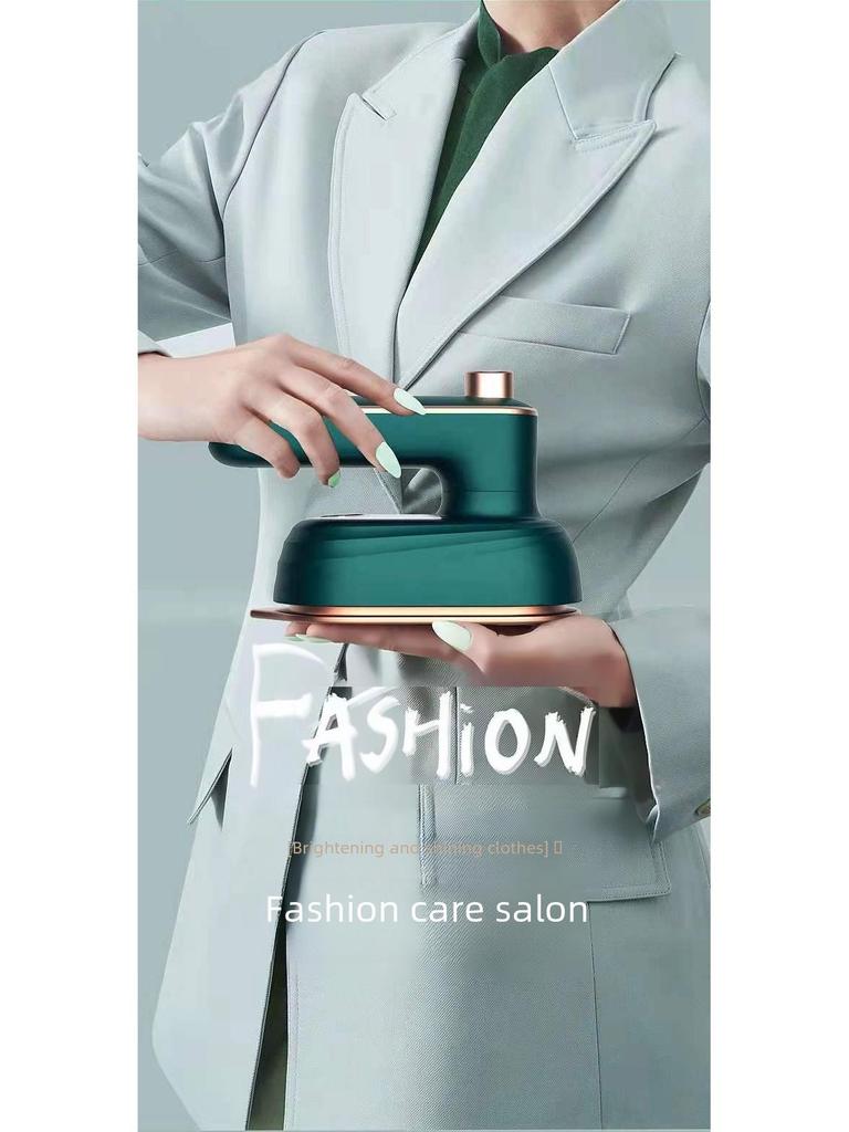 Compact Folding Handheld Iron with Water Spray for Home and Dormitory Use