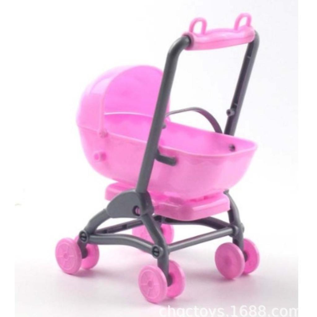 Stroller Toy Plastic Pretend Baby Stroller Toy