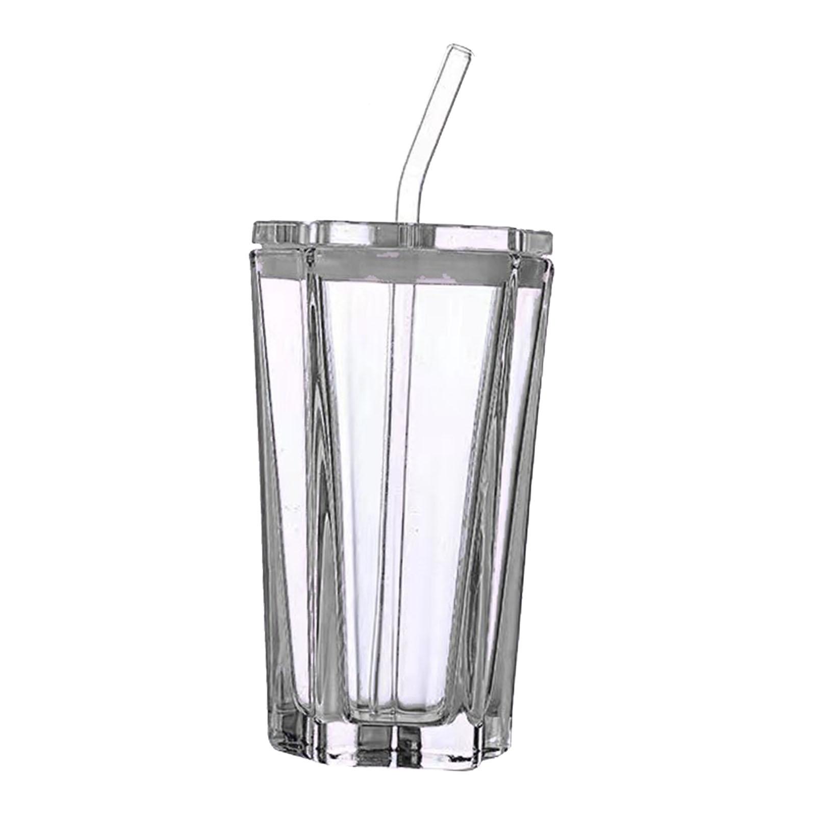 

Стеклянная чашка с пятиконечной звездой, прозрачная питьевая чашка для бара, фестиваля, кофейни