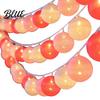 String Lights Decor Decorative Christmas Battery Powered Light Waterproof Cotton Ball 10/20/40 LEDs Wedding Halloween