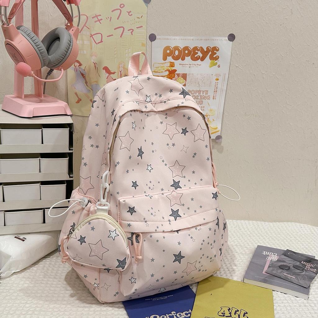 2025 Large-Capacity Cute Star Japanese Backpack for Primary School Girls