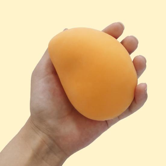 Mango Squeeze Toy Stress Relieve Quick Recovery Finger Toy Lovely Decompression Mango Fidget Toys for Relax