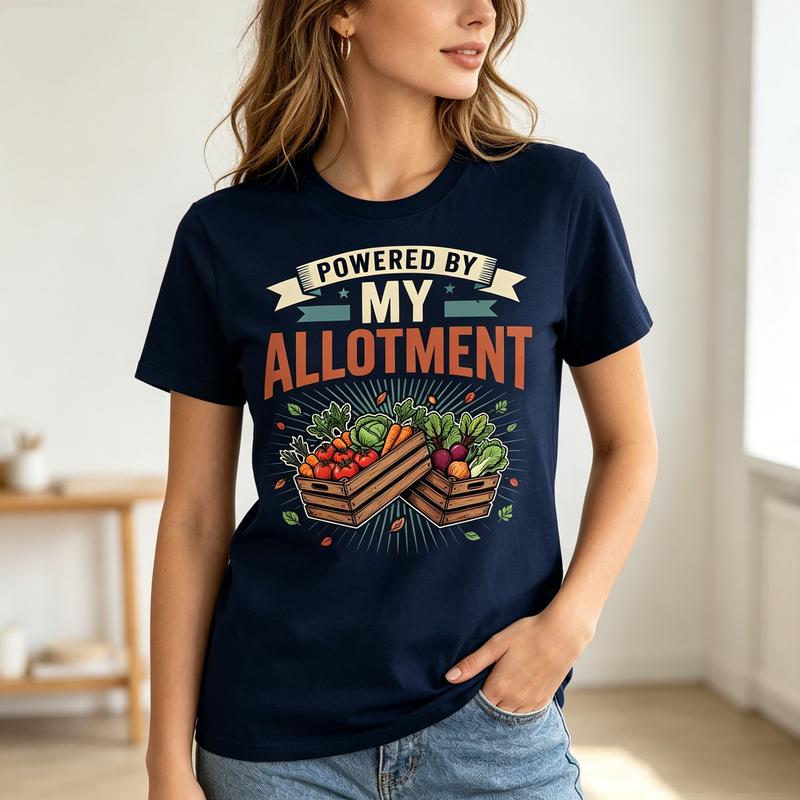Powered By My AllotUnisext Graphic T Shirt Cute Vegetable Print Unisex Cotton Crew Neck Short Sleeve Daily Casual Street Tops