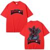 American TV Series Eddie Munson Demogorgon Hawkins Tshirt Cannibal Flower Monster Graphic Fashion Harajuku Women Short Sleeves